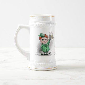 Jarra De Cerveza ¡Saludos irlandeses! St Patrick's Day Beer Stein