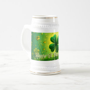 Jarra De Cerveza Saludos para el Día de San Patricio