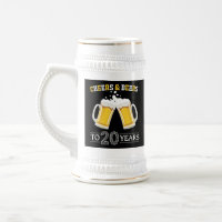 Saludos y cervezas a 20 años