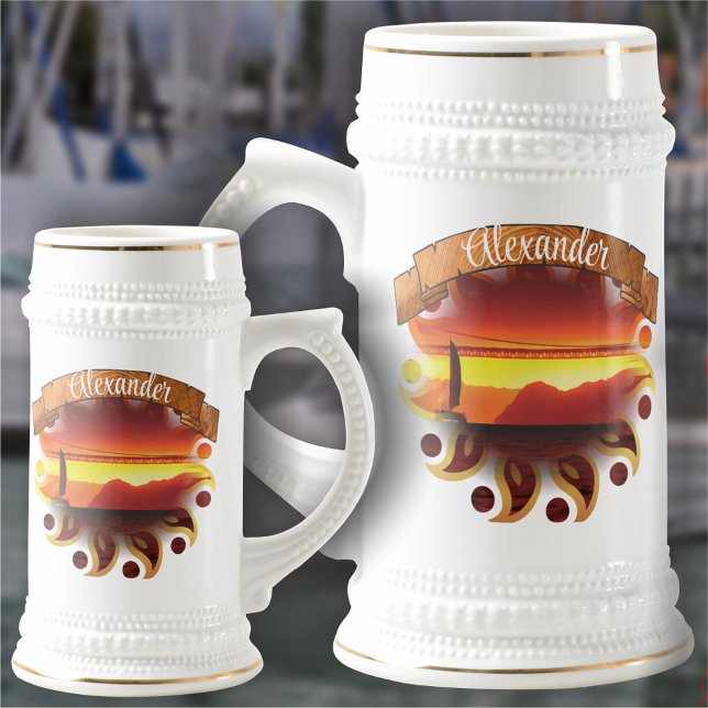 Jarra De Cerveza San Francisco Sunset 1124 (Subido por el creador)
