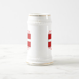 Jarra De Cerveza Sangre danesa y cerveza vikinga