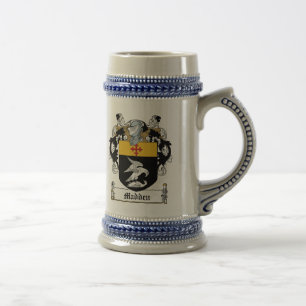 Jarra De Cerveza Saque de quicio el escudo de la familia