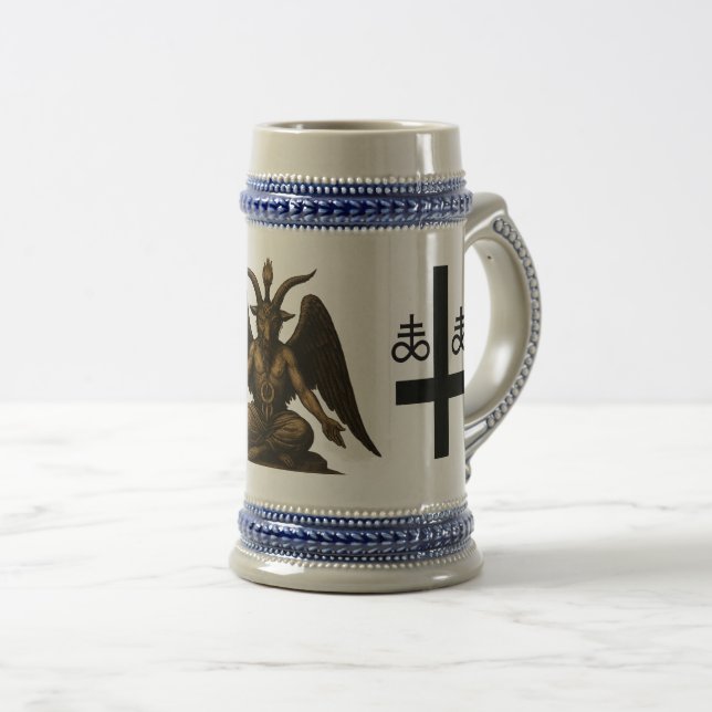 Jarra De Cerveza Satanico (Anverso derecho)