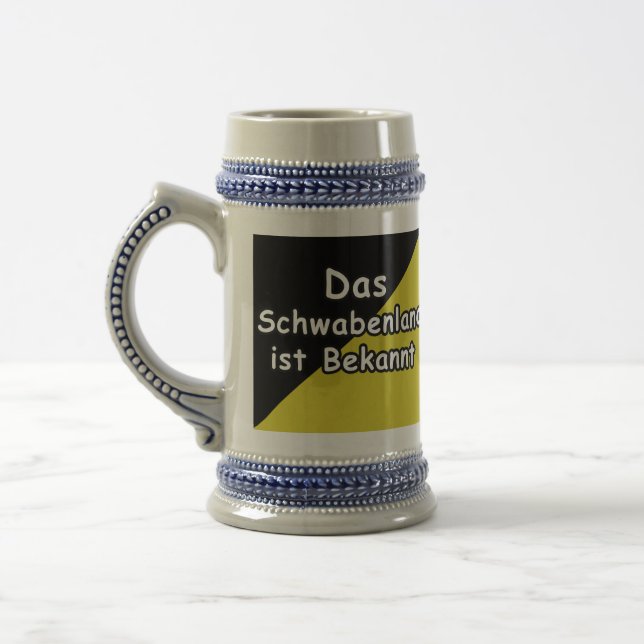 Jarra De Cerveza Schwaebisch Are Known Mug (Izquierda)