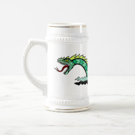 Jarra De Cerveza Serpente marino