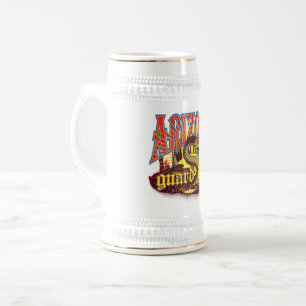 Jarra De Cerveza Serpiente de Perro de la Guardia de Arizona