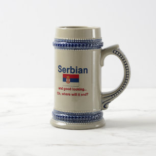 Jarra De Cerveza Servio apuesto