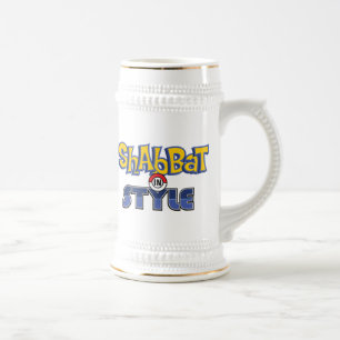 Jarra De Cerveza Shabbat Style