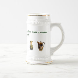 Jarra De Cerveza Si usted piensa que nadie cuida usted está vivo,