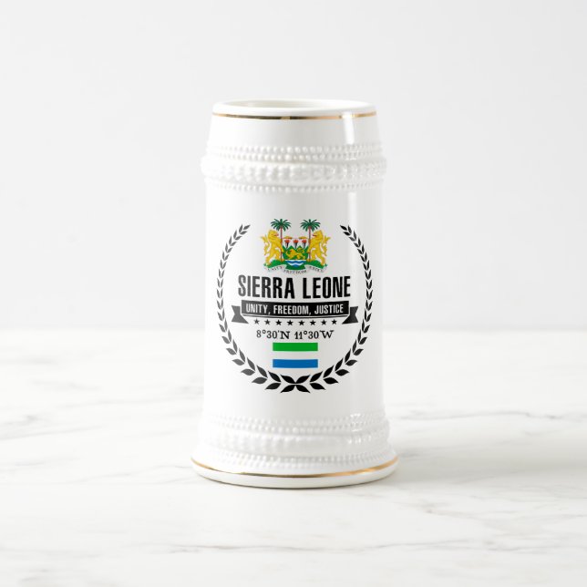 Jarra De Cerveza Sierra Leona (Centro)