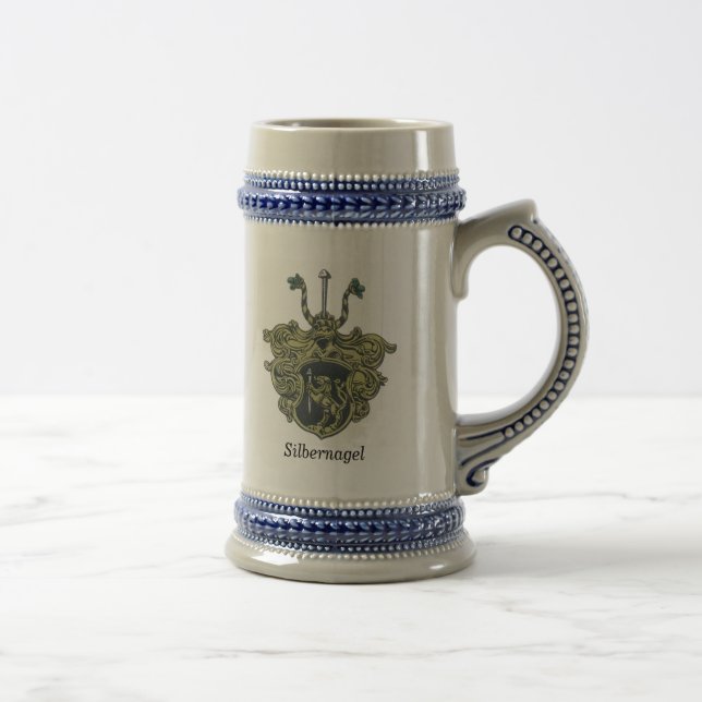 Jarra De Cerveza silbernagelcoatofarms, Silbernagel (Derecha)