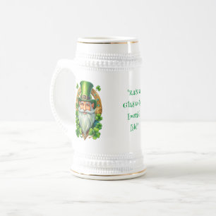 Jarra De Cerveza Símbolo celta: alza un vaso a la Isla Esmeralda