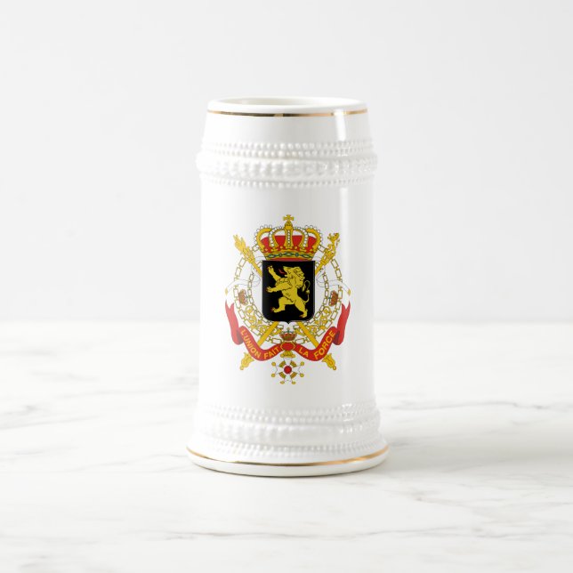 Jarra De Cerveza Símbolo oficial de la heráldica del escudo de (Centro)