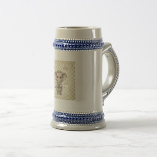 Jarra De Cerveza Simple elegante gracias elegante personalizado c