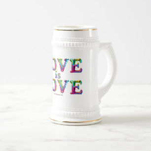 Jarra De Cerveza SlipperyJoe el amor es amor goteando derretirse di