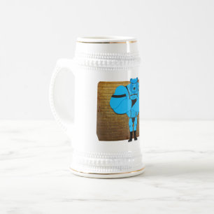 Jarra De Cerveza SlipperyJoe's artístico Gay musgo regalos gay L