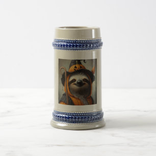Jarra De Cerveza Sloth Halloween