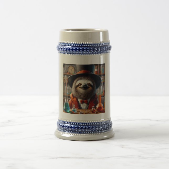 Jarra De Cerveza Sloth Mad Scientist (Centro)