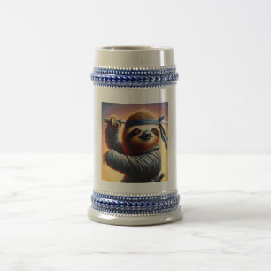 Jarra De Cerveza Sloth Ninja