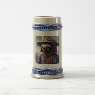Jarra De Cerveza Sloth Samurai