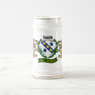 Jarra De Cerveza Smith/Smyth Irish Shield Beer Stein