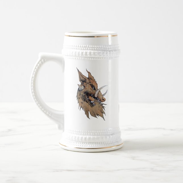 Jarra De Cerveza Snarling Graeko Beer Stein (Izquierda)