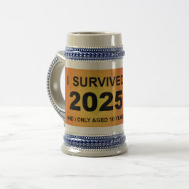 Jarra De Cerveza Sobreviví 2025 