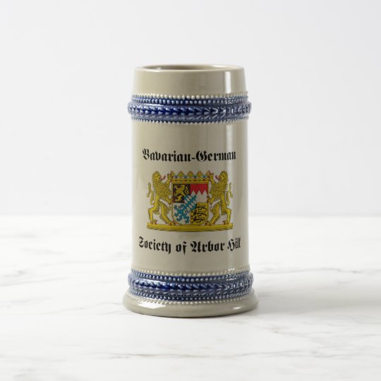 Jarra De Cerveza Sociedad Bávaro-Alemana de la colina del cenador