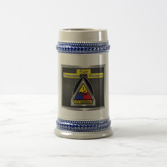Jarra De Cerveza "Soldados de hierro" Primera división blindada (Centro)