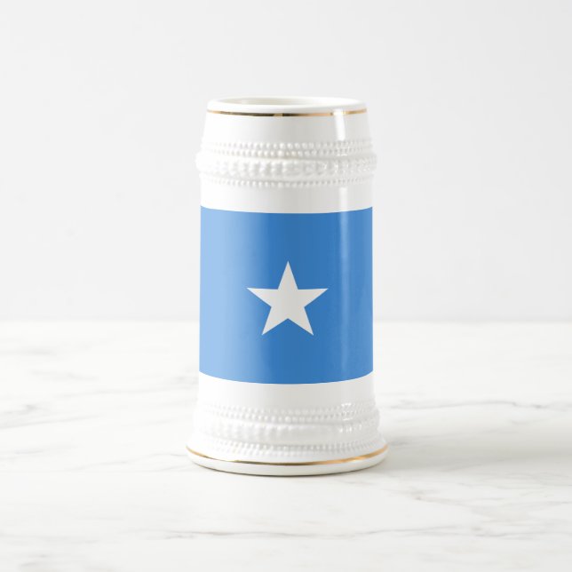 Jarra De Cerveza Somalia Flag (Centro)