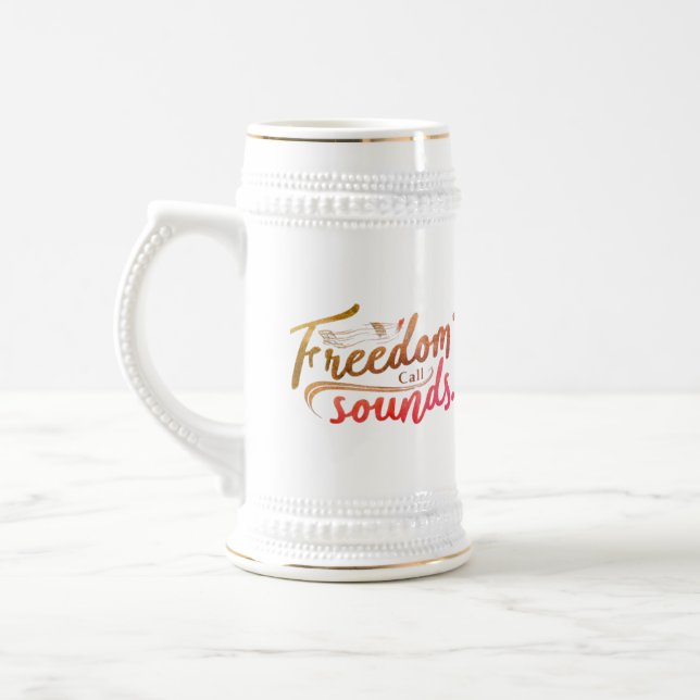 Jarra De Cerveza Sonidos de llamada de la libertad (Izquierda)