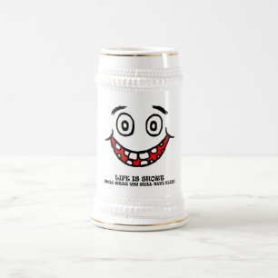 Jarra De Cerveza Sonrisa mientras que usted todavía tiene dientes