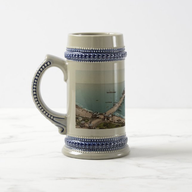 Jarra De Cerveza Souvenir Mug - Victoria Pier, Folkestone (Izquierda)