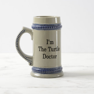 Jarra De Cerveza Soy el médico de la tortuga