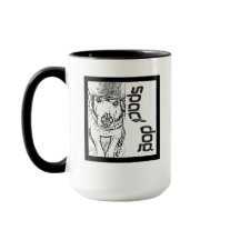 Jarra de cerveza. SpaceDog.