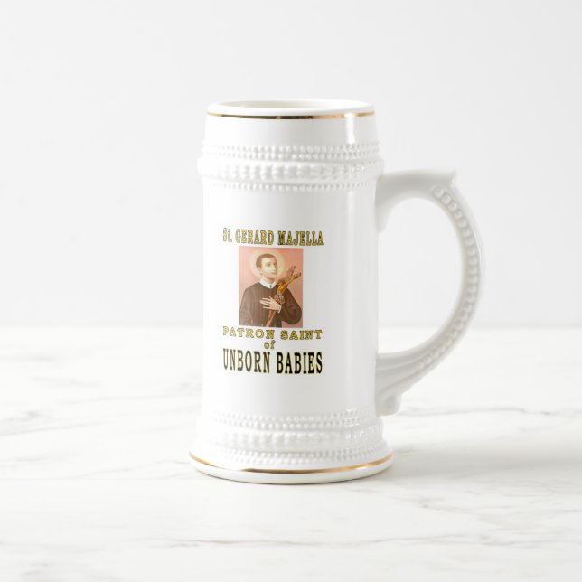 JARRA DE CERVEZA ST. GERARD MAJELLA (Derecha)