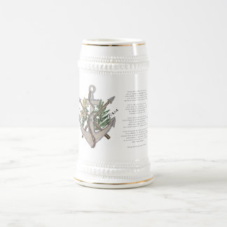 Jarra De Cerveza St. Philomena Stein con rezo
