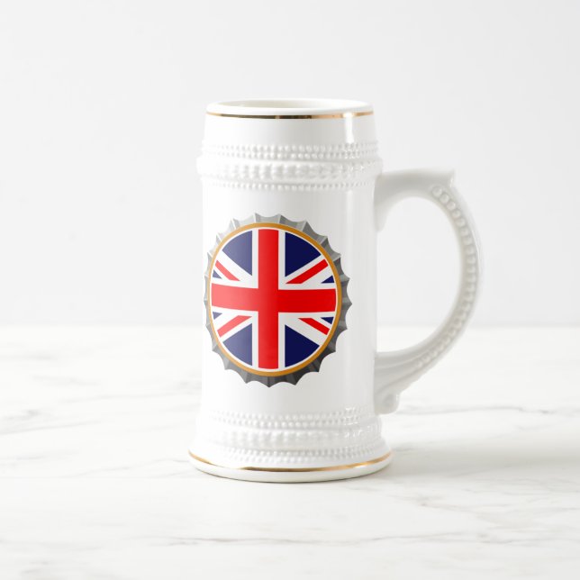 Jarra De Cerveza Stein británico de la cerveza (Derecha)