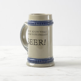 Jarra De Cerveza Stein, Cerveza