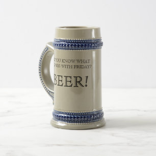 Jarra De Cerveza Stein, Cerveza