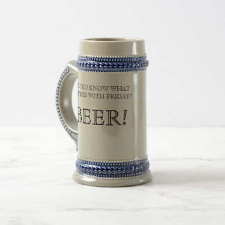 Jarra De Cerveza Stein, Cerveza
