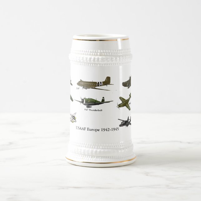 Jarra De Cerveza Stein conmemorativo de USAAF (Centro)