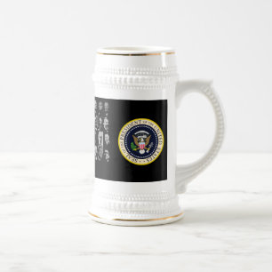 Jarra De Cerveza stein de 44 presidentes
