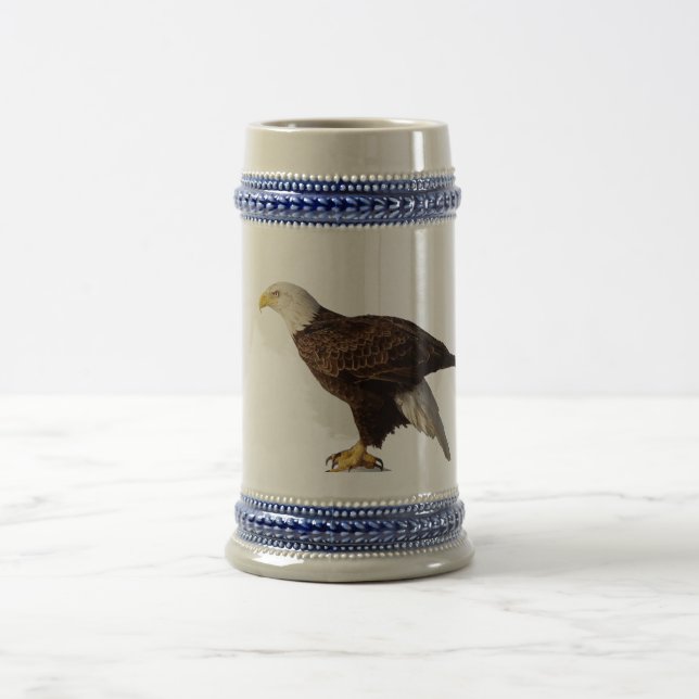 Jarra De Cerveza Stein de águila calva (Centro)