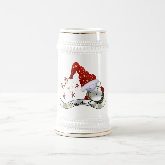 Jarra De Cerveza Stein de Año Nuevo (Centro)