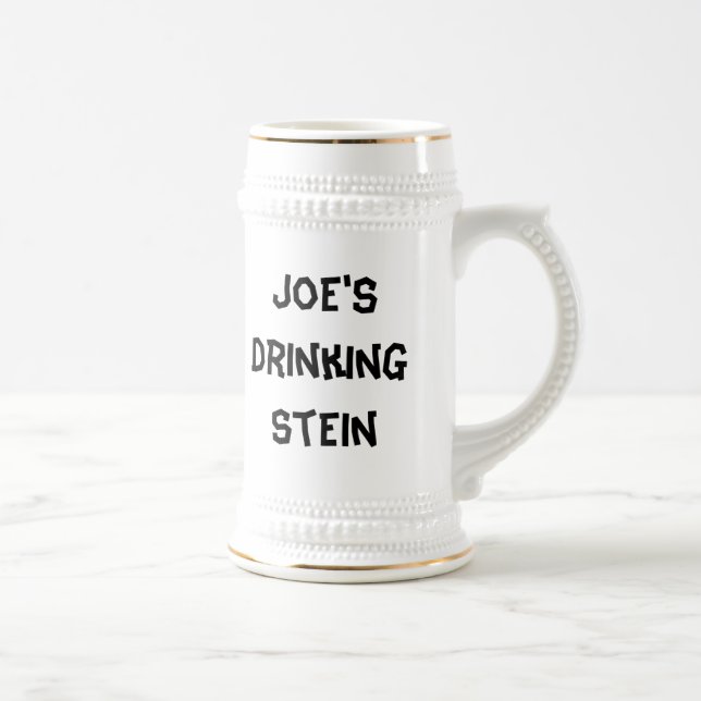 Jarra De Cerveza Stein de consumición de Joe (Derecha)