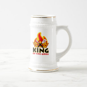 Jarra De Cerveza Stein de rey Of The Grill