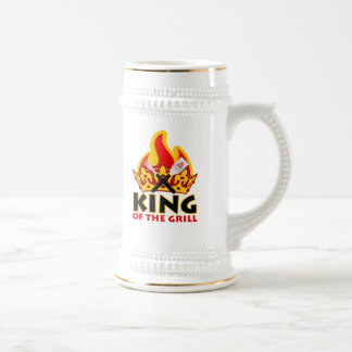 Jarra De Cerveza Stein de rey Of The Grill