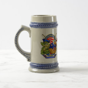 Jarra De Cerveza Stein de USS BHR LHD-6