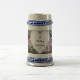 Jarra De Cerveza stein del aniversario de boda